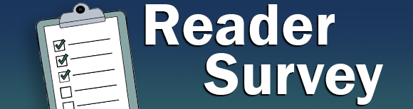 حافظة تحتوي على قائمة مرجعية بجوار النص الذي يقرأ فيه Reader Survey