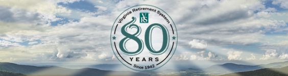 round 80 years logo hanging in mid-air over rolling hills with mountains in the distance. Sunbeams stream from behind it.